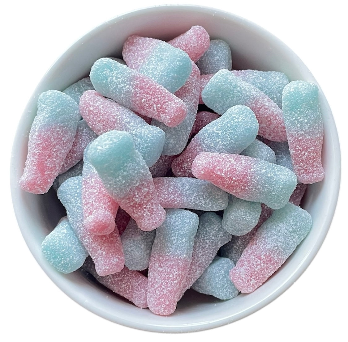 Fizzy Bubblegum Bottles Per 100g