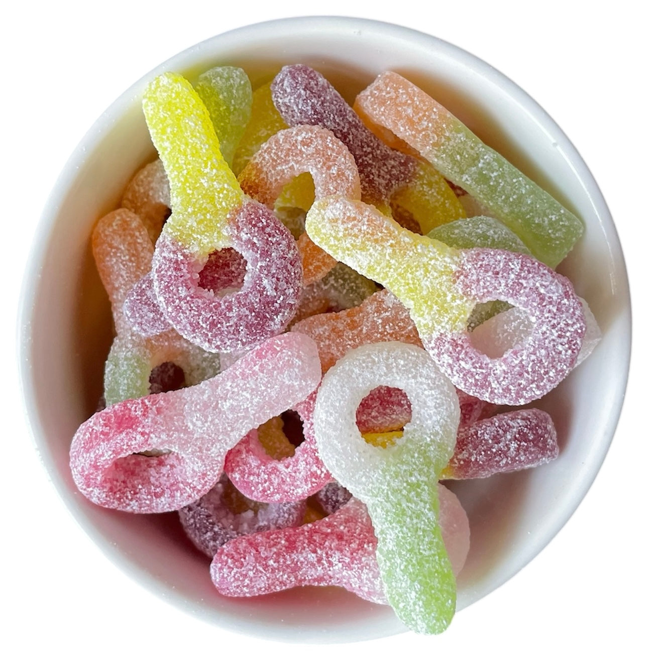 Vegan Sour Dummies Per 100g
