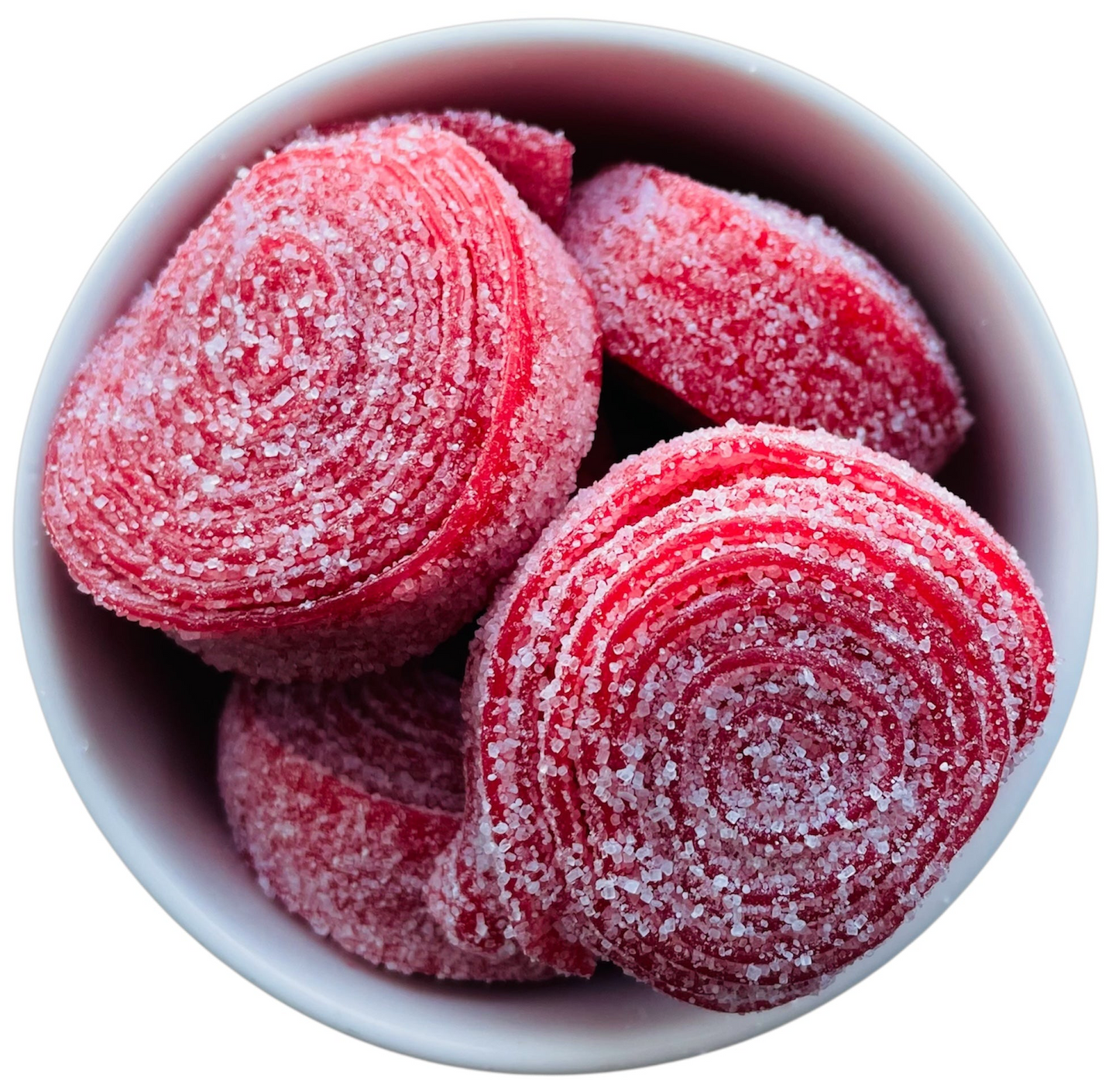 Fizzy Red Liquorice rolls Per 100g