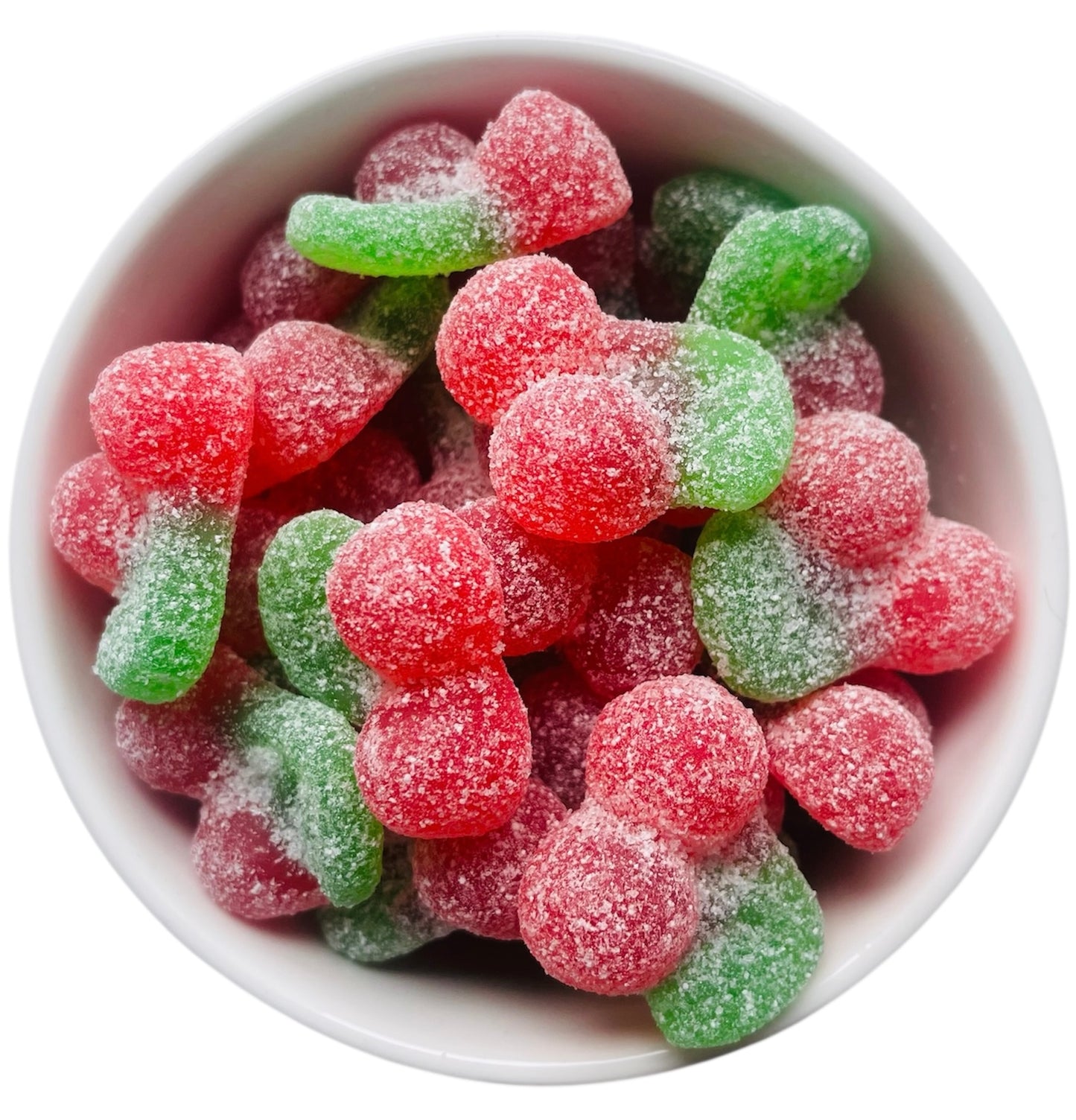 Vegan Mini Fizzy Twin Cherries Per 100g